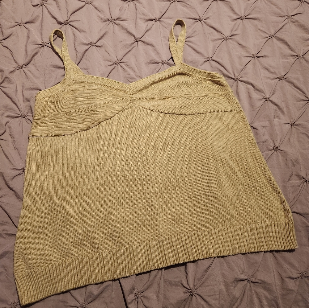 Tan Sweater Camisole